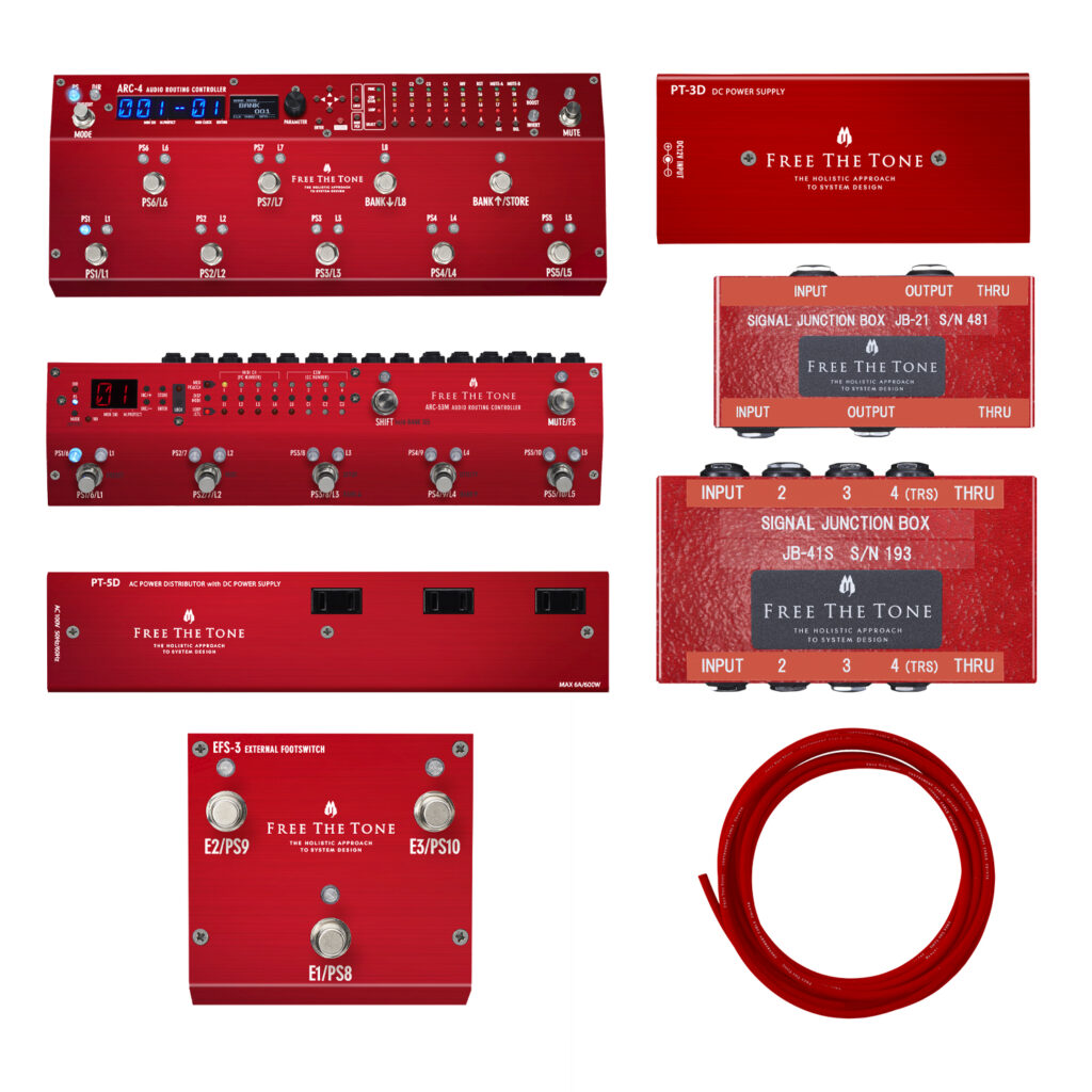 公式ショップ Free The Tone ARC-53M RED AUDIO ROUTING CONTROLLER